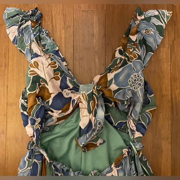 Baltic Born Dress Nylah Back Tie Floral Maxi Dress XL Resortwear - Picture 14 of 16